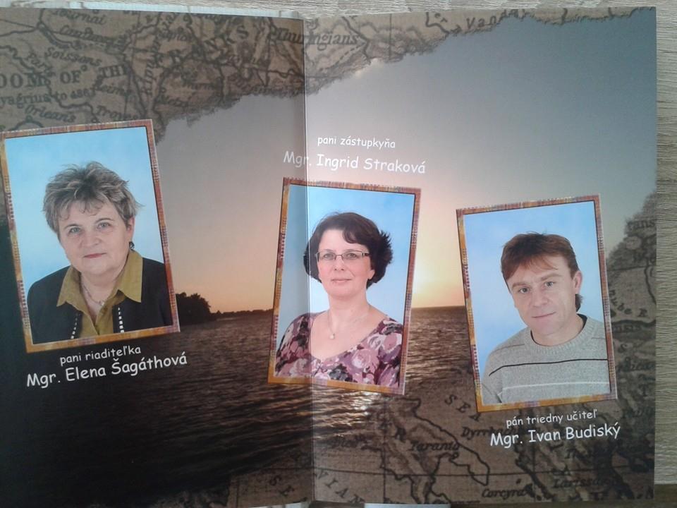 Pani riaditeľka, zástupkyňa a triedny